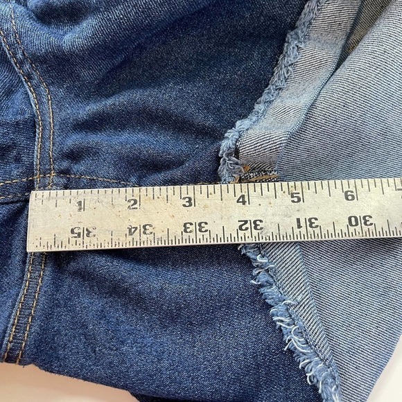 Vanilla Star mid rise midi jean shorts - Picture 9 of 12